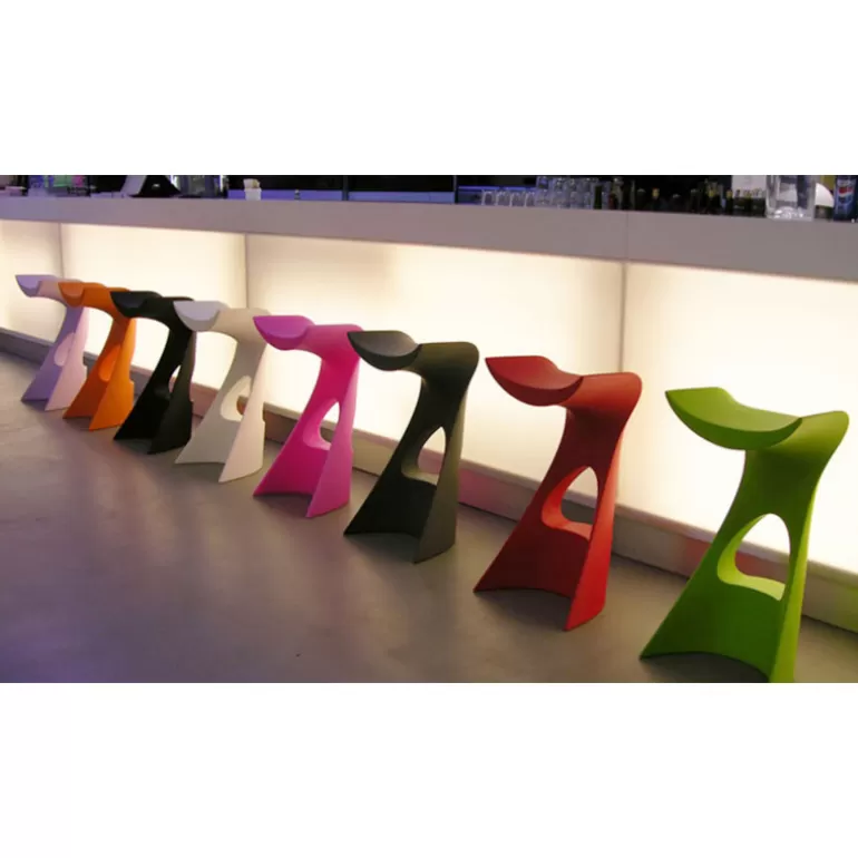 Koncord - Tabouret de bar Slide hauteur 73 cm<Meubles Moss Outlet
